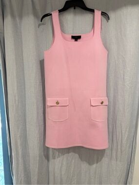 Zara Pink Sleeveless Knit Dress